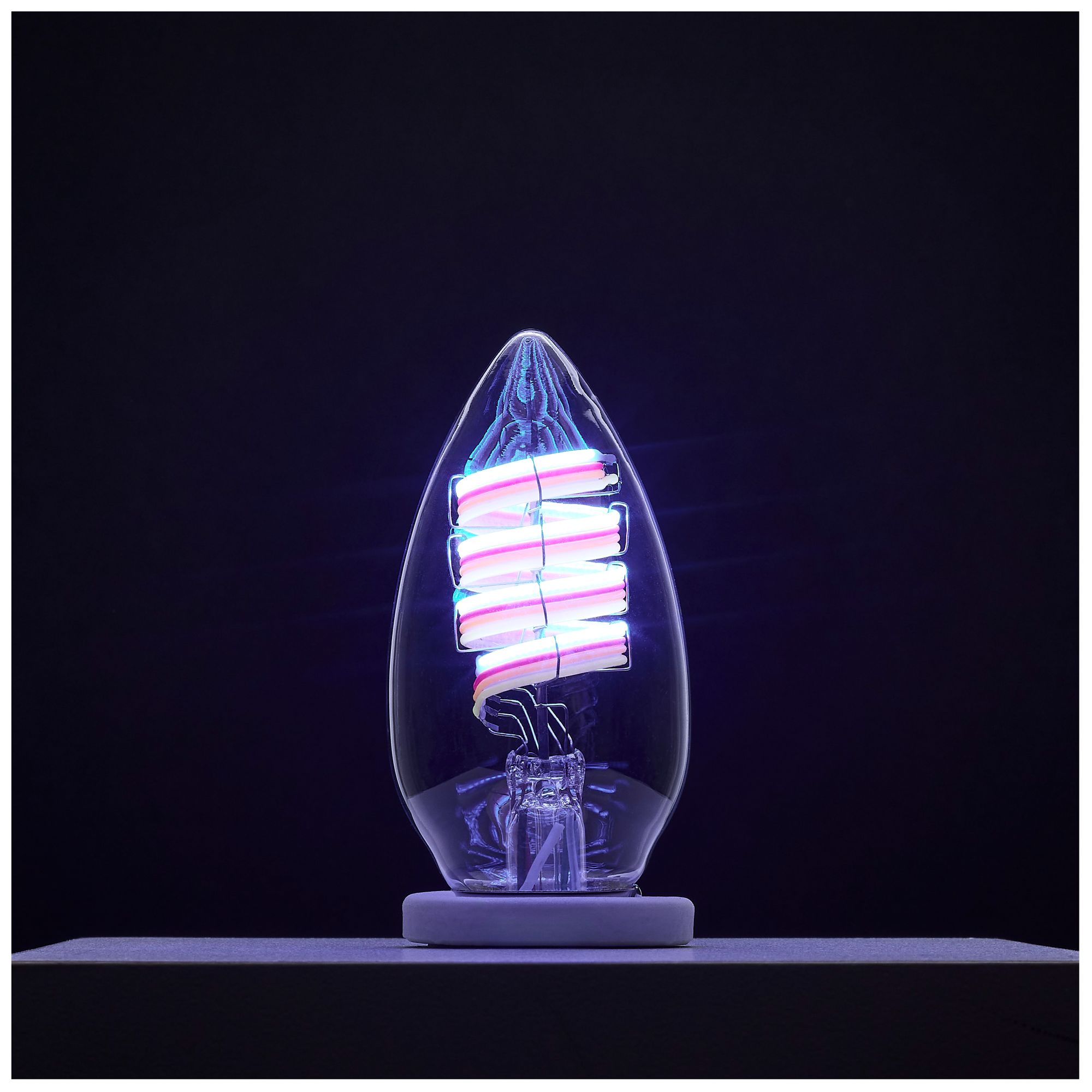 Image 5 Satco Starfish B11 WiFi Smart LED, 4W, RGB & Tunable White, Medium Base more views