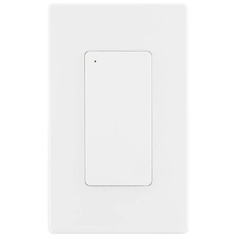 Image 1 Satco Starfish White Smart On/Off Wall Switch