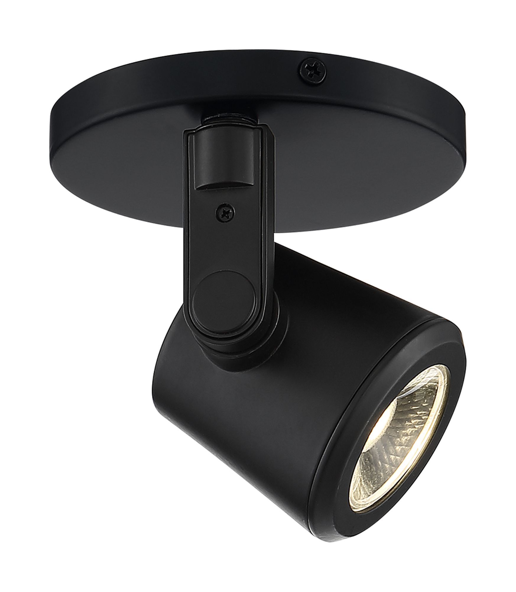 Image 2 Satco Taper Back Black LED Monopoint Ceiling Spot Light more views