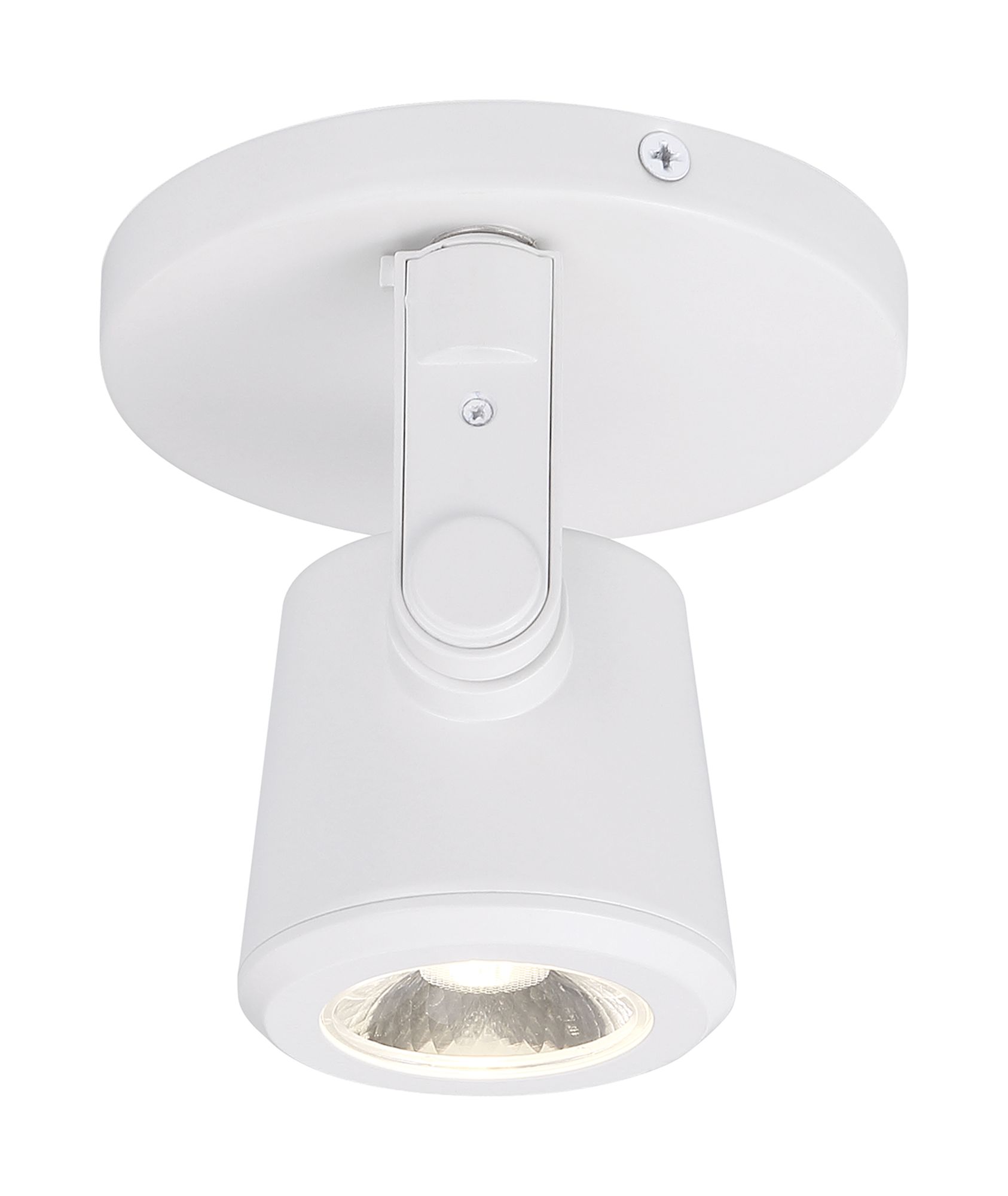Image 4 Satco Taper Back White LED Monopoint Ceiling Spot Light more views