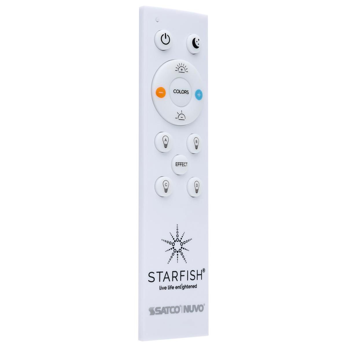 Image 2 Satco White Remote for Starfish Lighting more views