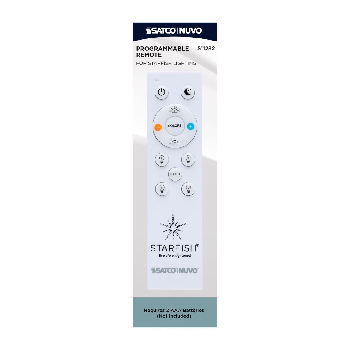 Satco White Remote for Starfish Lighting