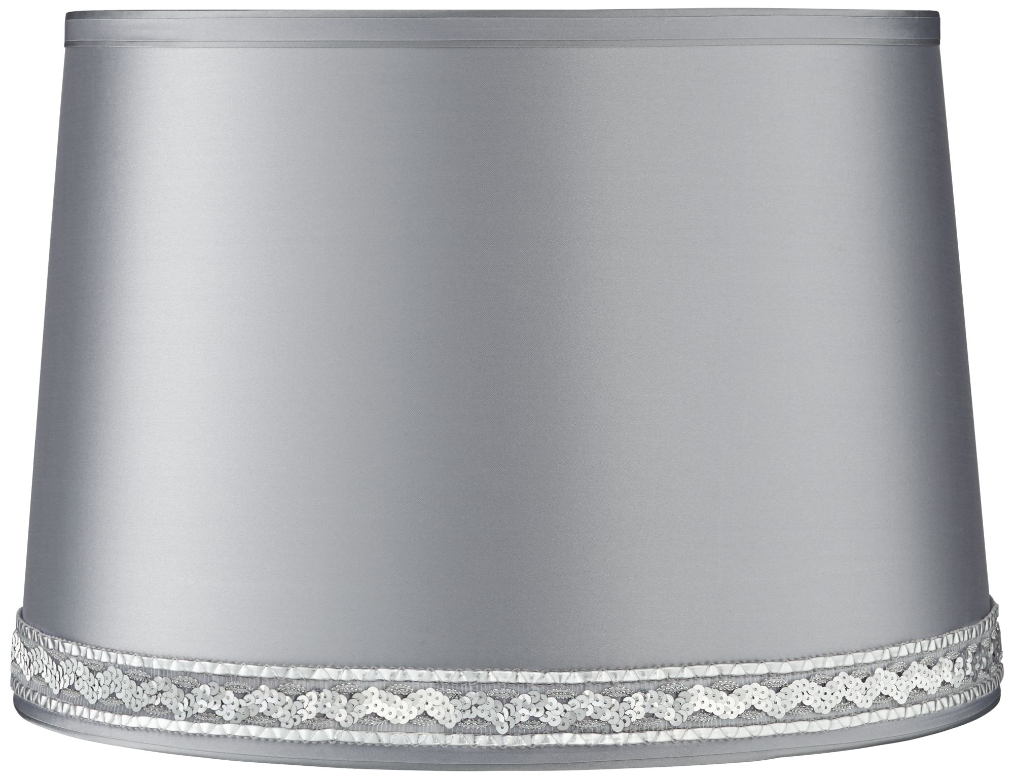 gray drum lampshade