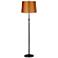 Satin Orange Bronze Adjustable Floor Lamp