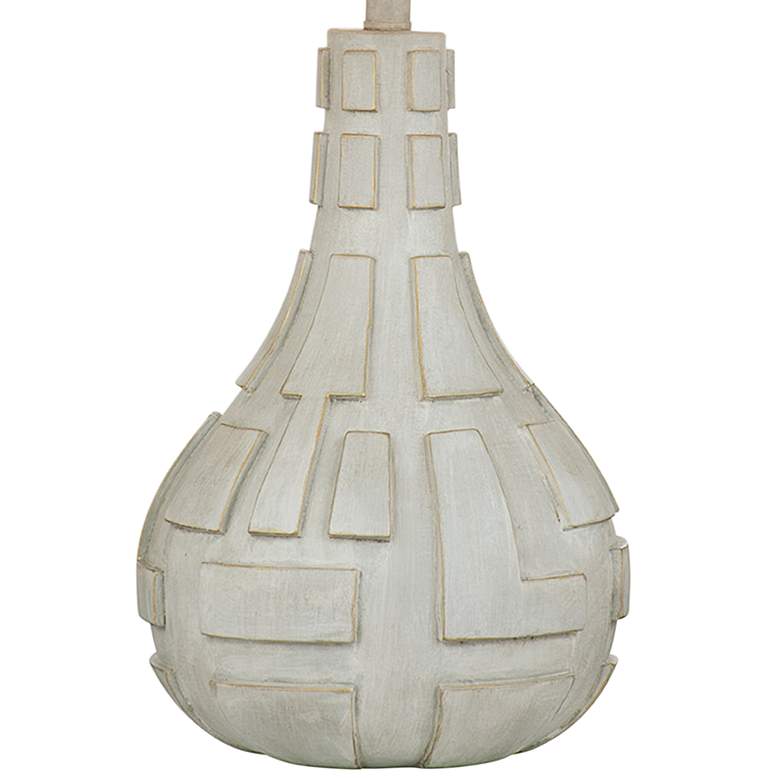 Image 4 Satule Natural Cement Vase Table Lamp more views