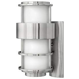 Image1 of Saturn 16"H Silver Outdoor Wall Light by Hinkley Lighting