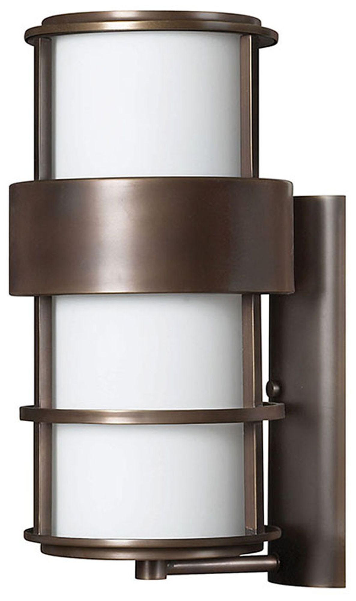 Image Saturn 20 1/4" High Brown Outdoor Wall Light