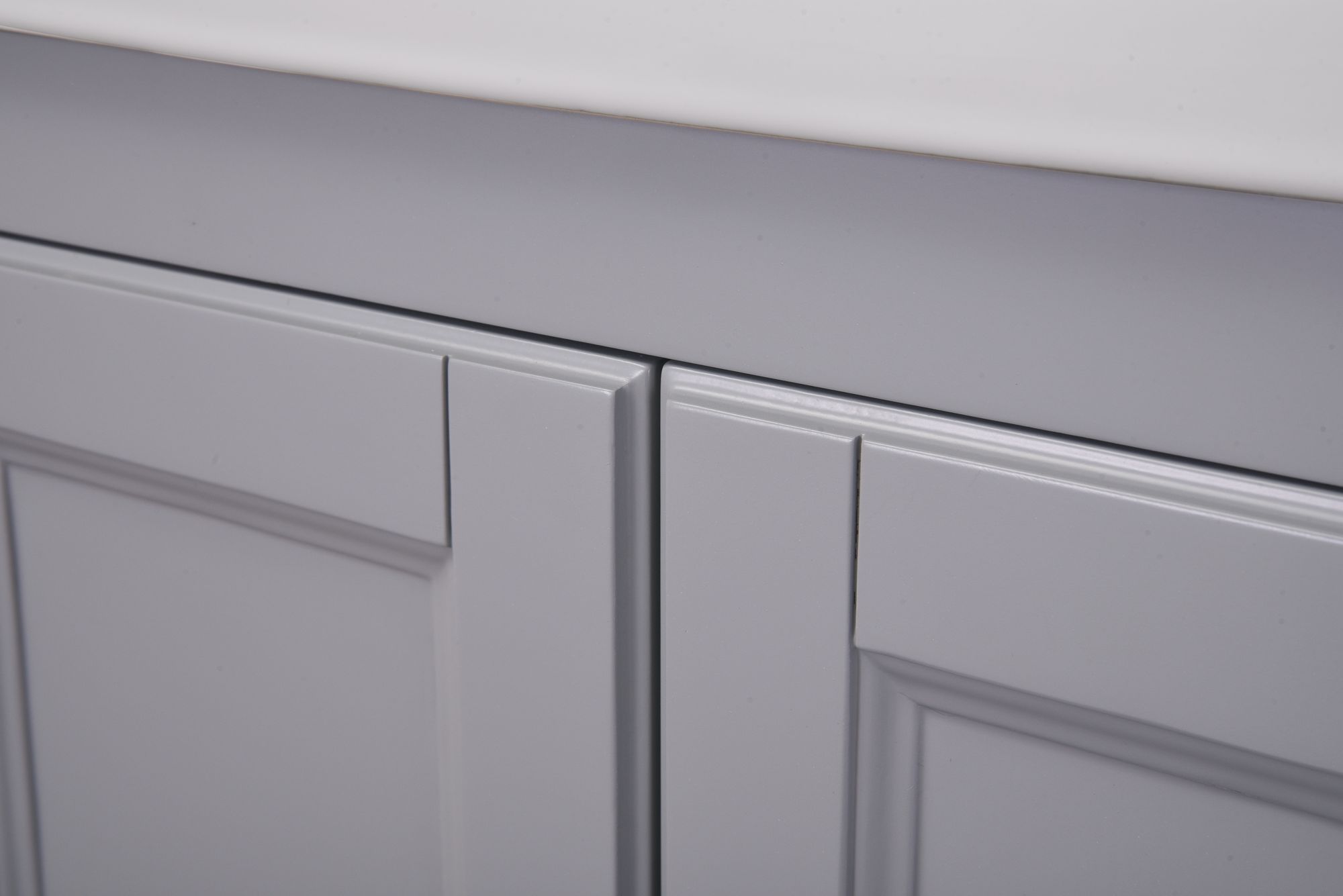 Saturn 24" Wide Medium Gray Single Sink Bathroom Vanity in scene