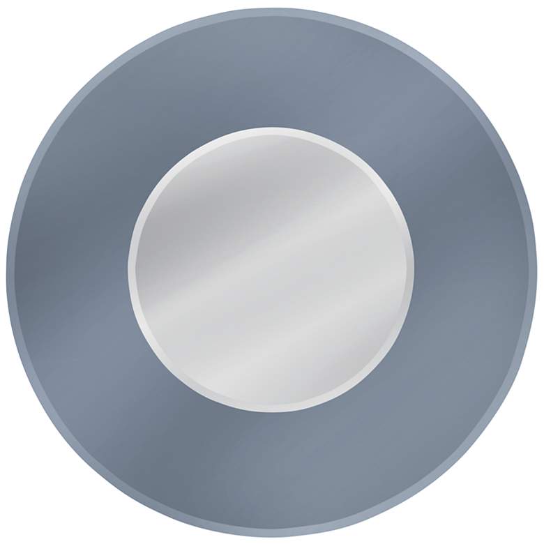 Image 1 Saturn 48" x 48" Smoke Wall Mirror