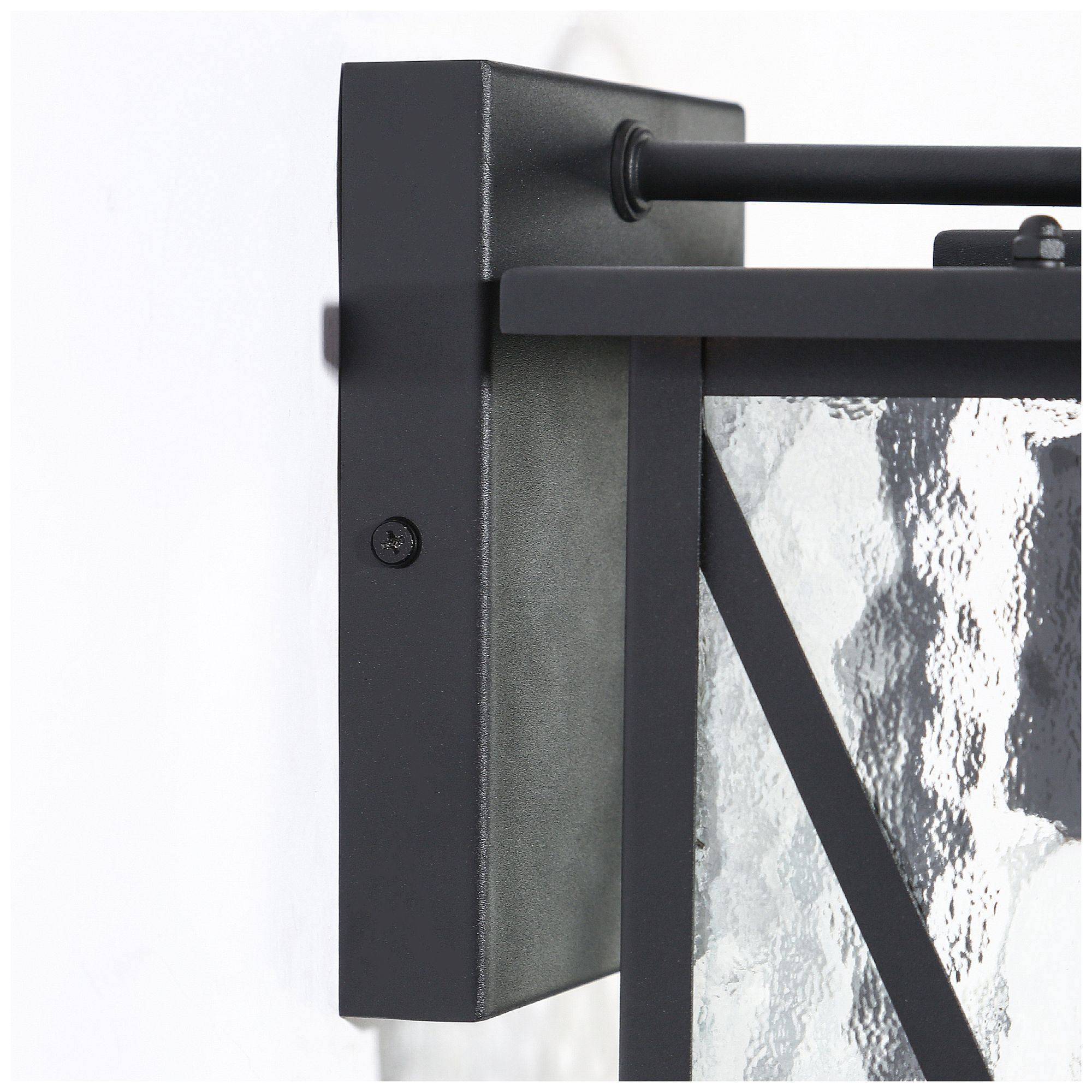 Image 4 Saturninus 1-Light Black Outdoor Wall Sconces more views
