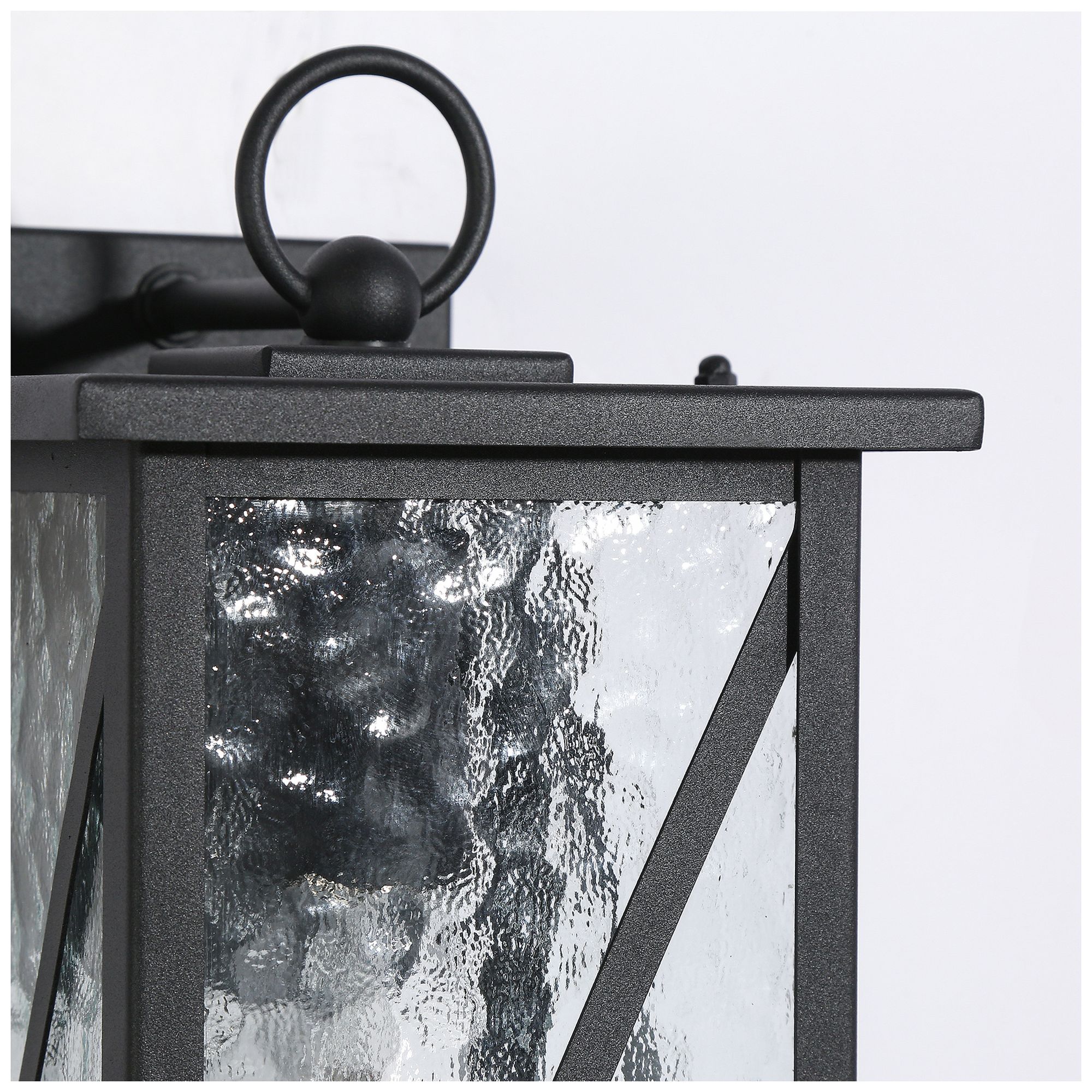 Saturninus 1-Light Black Outdoor Wall Sconces