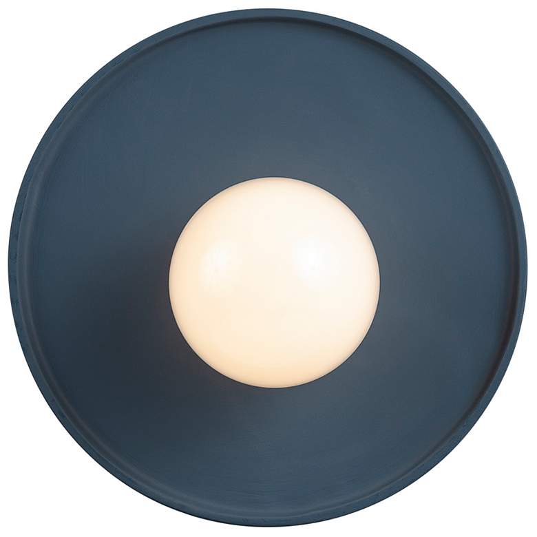 Image 2 Saucer Midnight Sky Black Cord Pendant more views