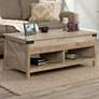 1_Sauder Bridge Acre 46 1/4"W Lintel Oak Lift-Top Coffee Table