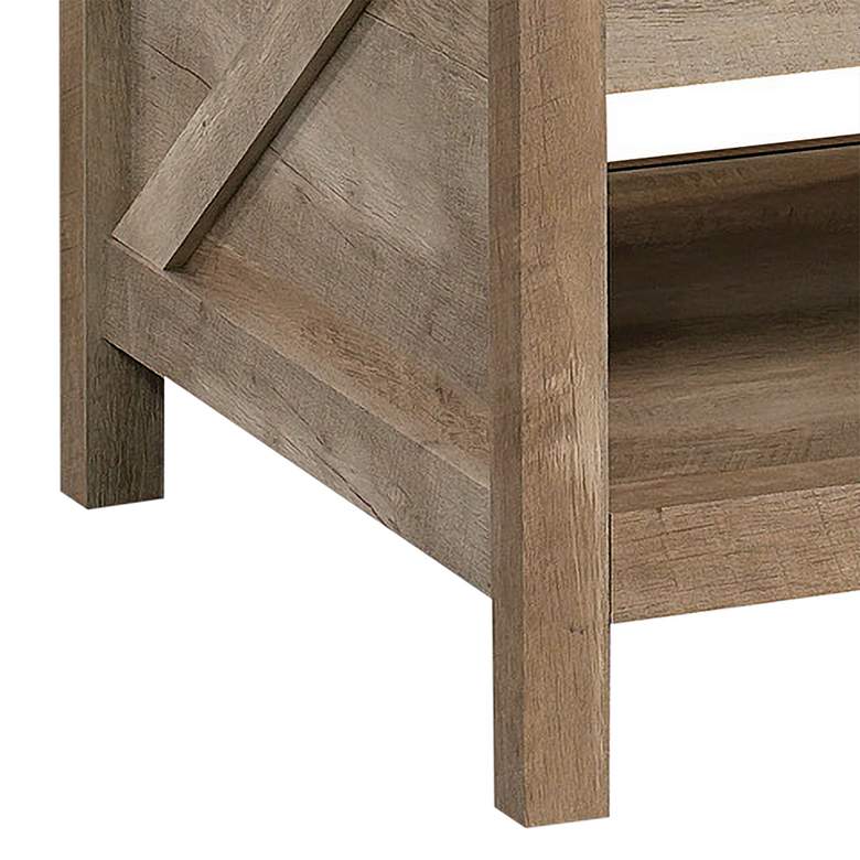 Image 4 Sauder Bridge Acre 46 1/4"W Lintel Oak Lift-Top Coffee Table more views