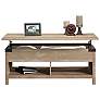 5_Sauder Bridge Acre 46 1/4"W Lintel Oak Lift-Top Coffee Table more views