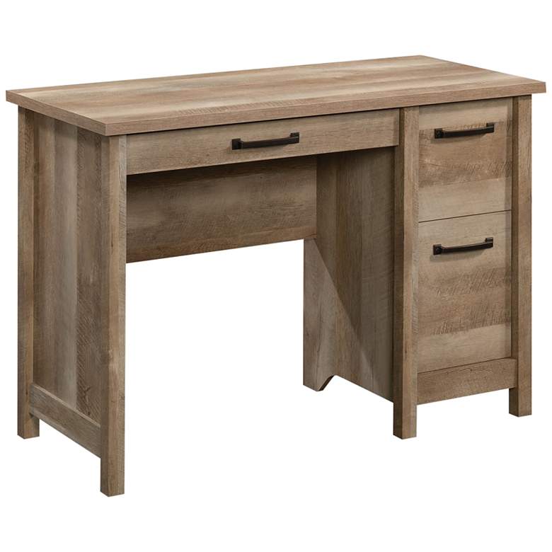 Image 2 Sauder Cannery Bridge 43 1/4" Wide Lintel Oak 3-Drawer Desk