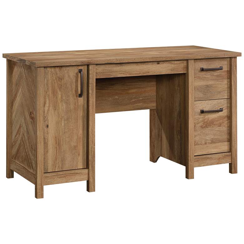 Image 2 Sauder Cannery Bridge 53 1/4"W Sindoori Mango Computer Desk