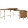 2_Sauder Coral Cape 60 1/2" Wide Sindoori Mango L-Shaped Desk
