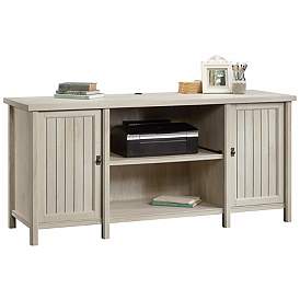 Image5 of Sauder Costa 65 1/4" Wide Chalked Chestnut 2-Door Credenza more views
