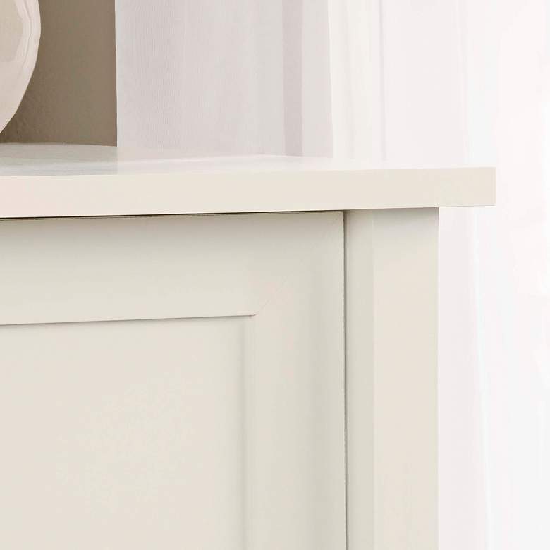 Image 4 Sauder County Line 32 1/4"W Soft White 4-Drawer Accent Chest more views