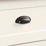 5_Sauder County Line 32 1/4"W Soft White 4-Drawer Accent Chest more views
