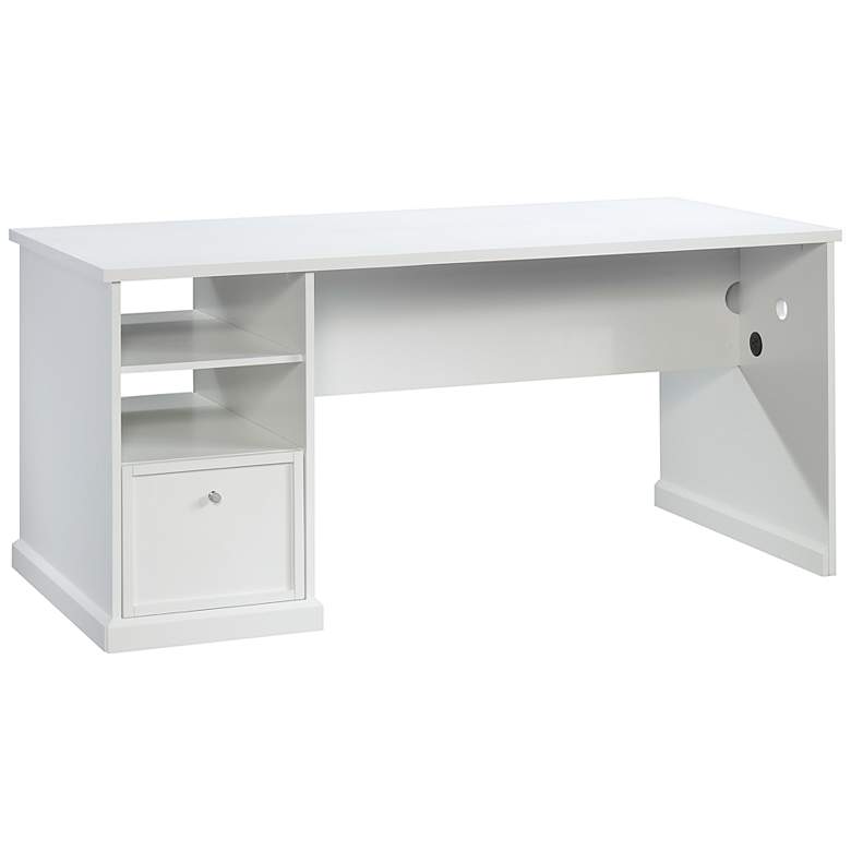 Image 2 Sauder Craft Pro Series 66" Wide White Craft Table