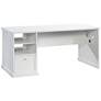 2_Sauder Craft Pro Series 66" Wide White Craft Table