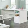 1_Sauder Craft Pro Series 66" Wide White Craft Table