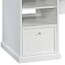 4_Sauder Craft Pro Series 66" Wide White Craft Table more views