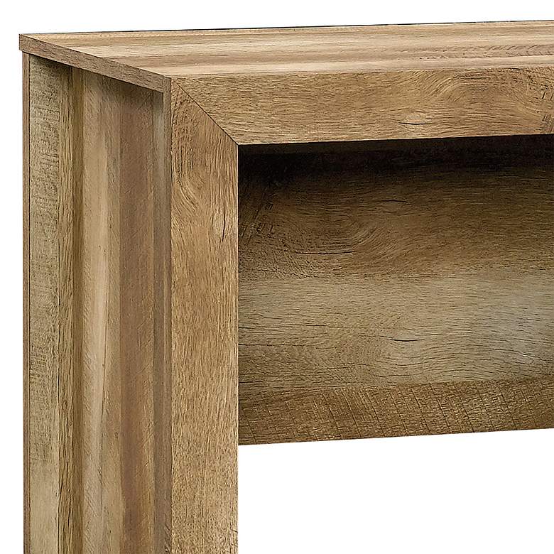 Image 3 Sauder Dakota Pass 53 1/4" Wide Craftsman Oak 2-Drawer Desk more views