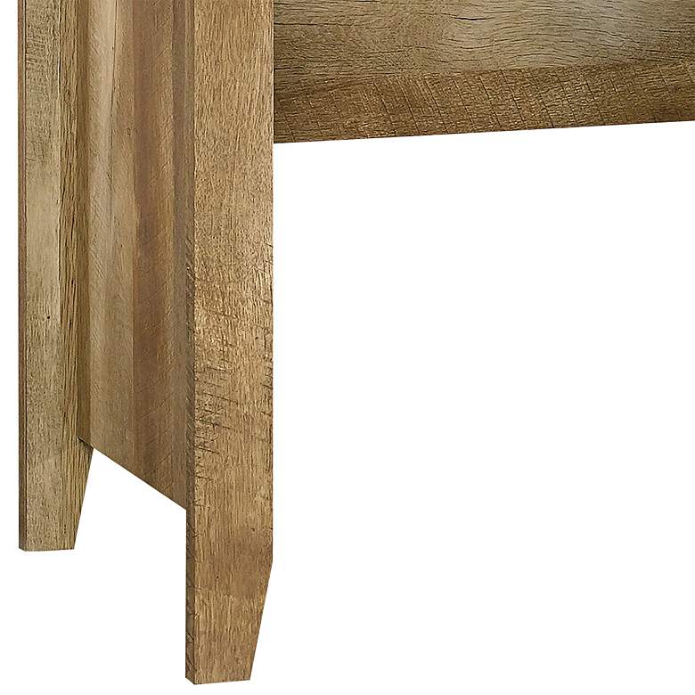 Image 4 Sauder Dakota Pass 53 1/4" Wide Craftsman Oak 2-Drawer Desk more views