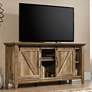 1_Sauder Dakota Pass 66" Wide Craftsman Oak 2-Door TV Stand