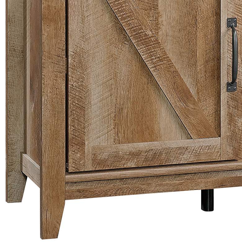 Image 4 Sauder Dakota Pass 66" Wide Craftsman Oak 2-Door TV Stand more views