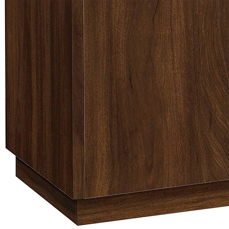 Image 4 Sauder Englewood 65 1/4"W Spiced Mahogany 2-Door Credenza more views