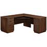 2_Sauder Englewood 65 1/4" Wide Spiced Mahogany L-Shaped Desk