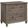 2_Sauder Hammond 33"W Emery Oak 2-Drawer Lateral File Cabinet