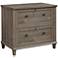 Sauder Hammond 33"W Emery Oak 2-Drawer Lateral File Cabinet