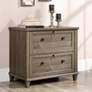 1_Sauder Hammond 33"W Emery Oak 2-Drawer Lateral File Cabinet