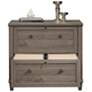 5_Sauder Hammond 33"W Emery Oak 2-Drawer Lateral File Cabinet more views