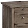 3_Sauder Hammond 67 1/2"W Emery Oak 7-Drawer Executive Desk more views