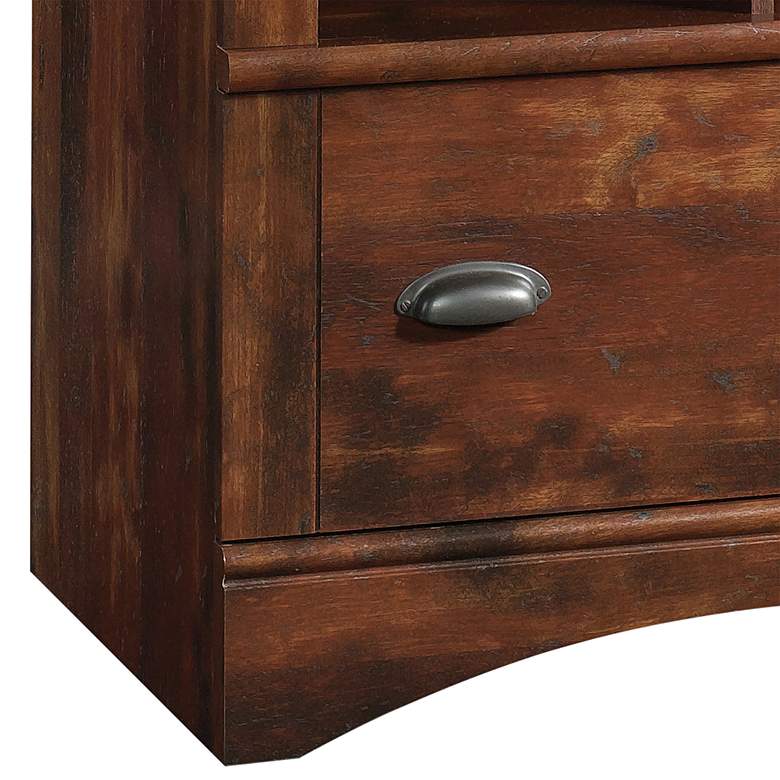 Image 3 Sauder Harbor View 32"W Curado Cherry Lateral File Cabinet more views