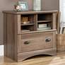 1_Sauder Harbor View 32" Wide Salt Oak Lateral File Cabinet