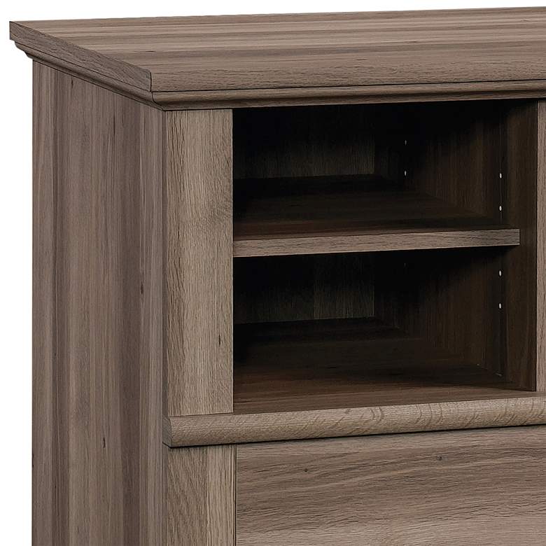Image 3 Sauder Harbor View 32" Wide Salt Oak Lateral File Cabinet more views