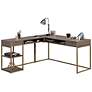 5_Sauder International Lux 66 1/4"W Diamond Ash L-Shaped Desk more views