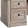4_Sauder Palladia 65 1/4"W Split Oak 7-Drawer Executive Desk more views