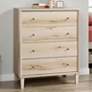 1_Sauder Willow Place 34 3/4"W Pacific Maple 4-Drawer Dresser