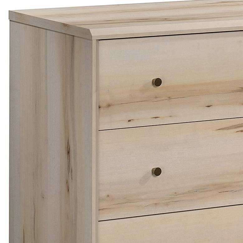 Image 3 Sauder Willow Place 34 3/4"W Pacific Maple 4-Drawer Dresser more views
