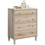 5_Sauder Willow Place 34 3/4"W Pacific Maple 4-Drawer Dresser more views