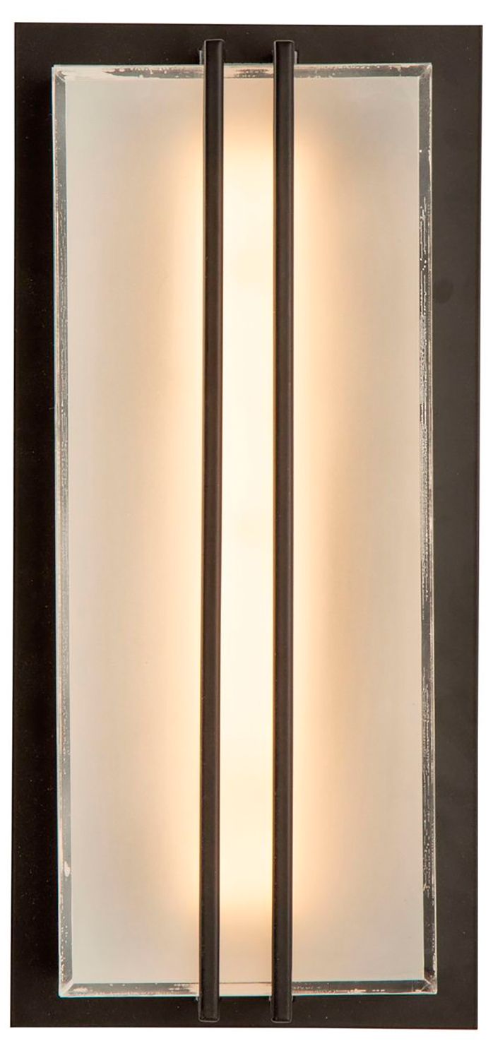 Image 4 Sausalito 15W LED Outdoor Wall Light Black more views