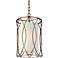 Sausalito 22" High 3-Light Silver Gold Pendant Light